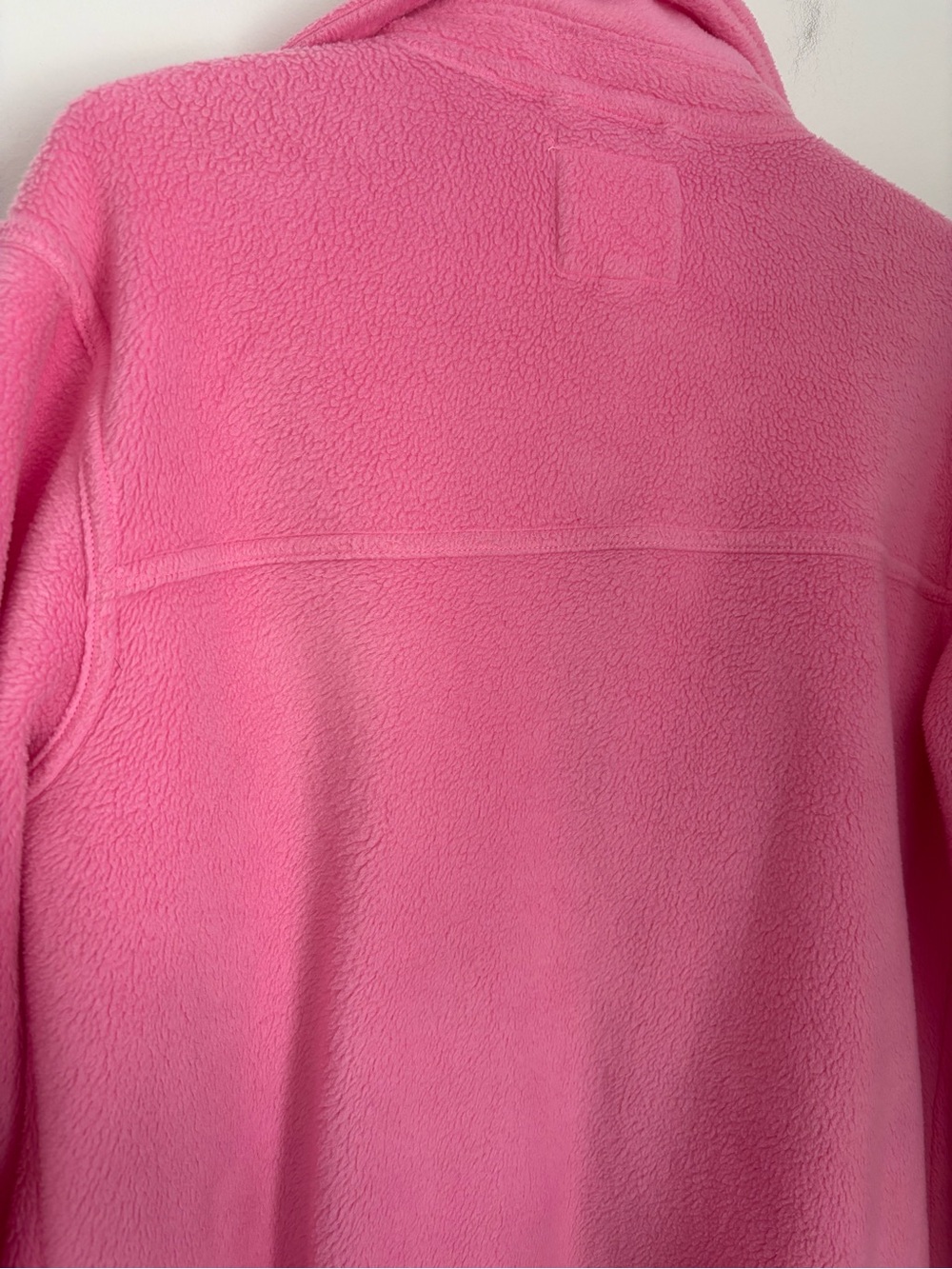 Thread & Supply Bright Hot Pink Teddy Shacket with Chest Pockets Size Small - Picture 7 of 8